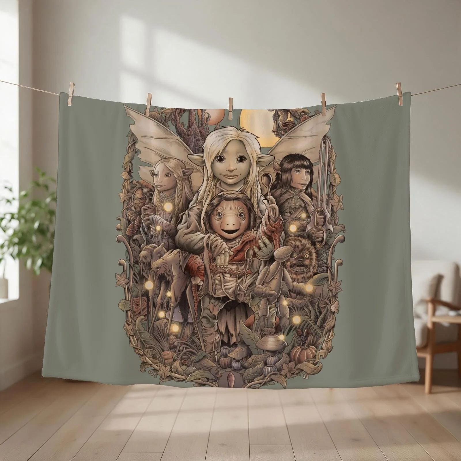 Return to Thra Throw Blanket Bed Soft Luxury Designer Plush Blankets
