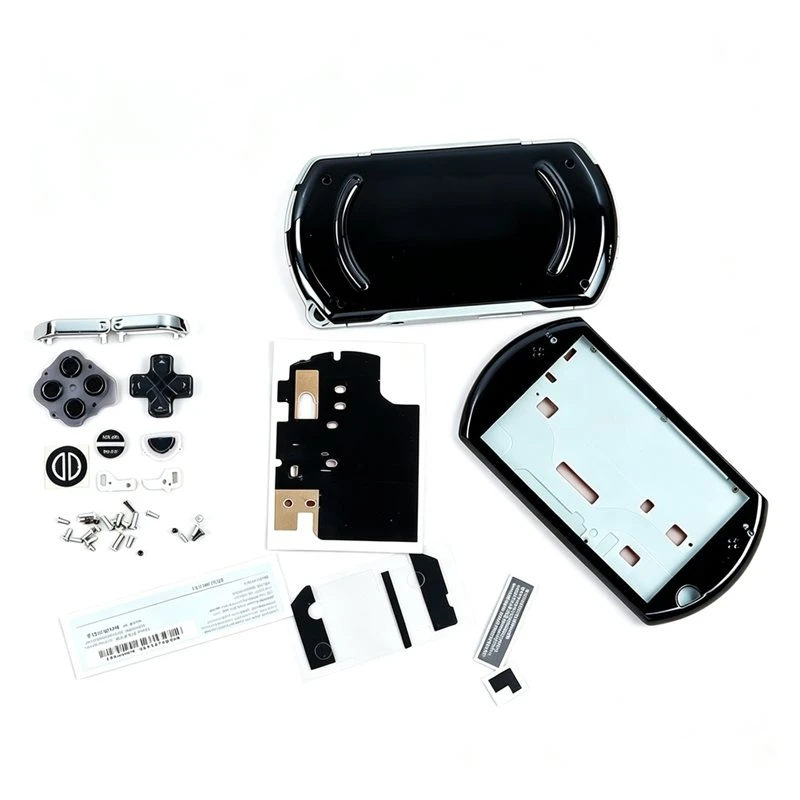 ソニー-psp-go-ハウジングシェルカバー交換用ボタンステッカーキット-psp-go-ゲームコンソールアクセサリー-a-a09i
