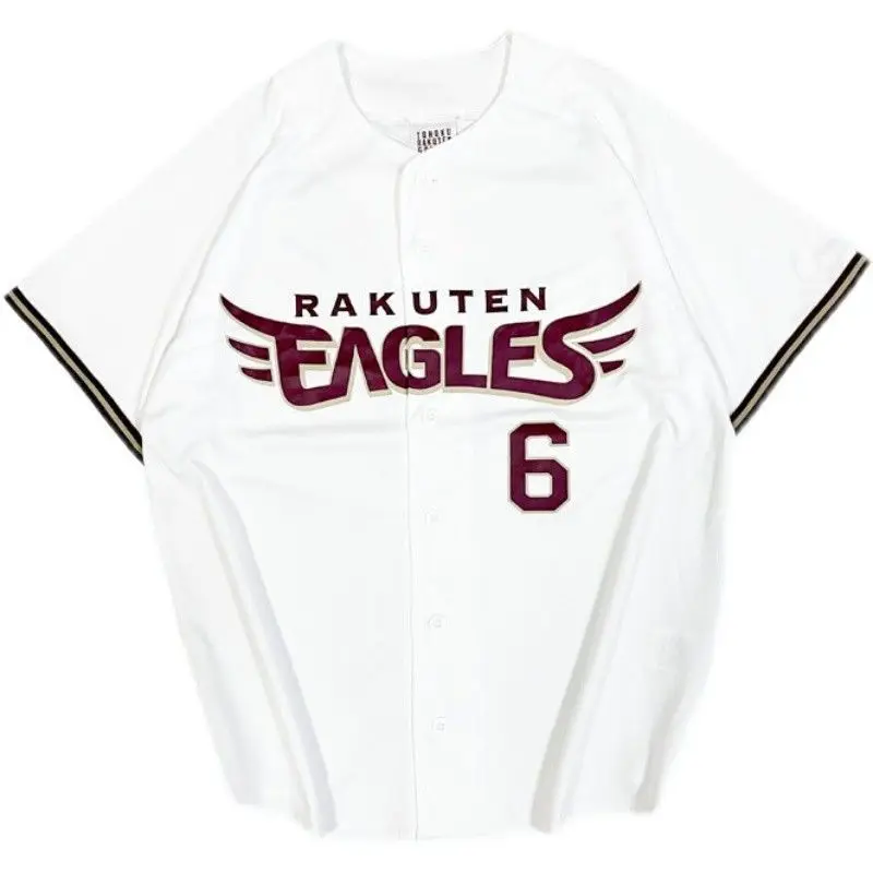 Baseball Jacket Kids Eagle Print Streetwear Zip Up Hooded Athletic Top Boys Girls Casual Jersey Windproof