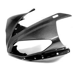 Carbon Fiber Color Front Upper Headlight Fairing For YAMAHA YZF-R1 2009 2010 2011 YZF R1
