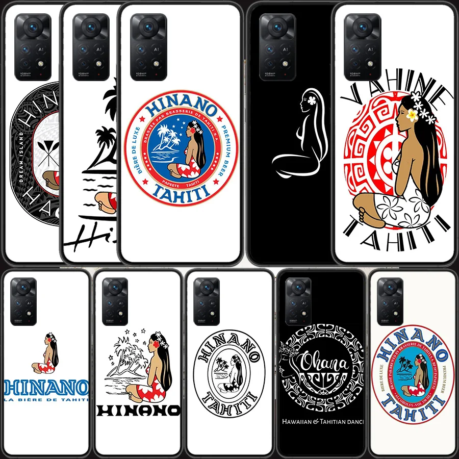 

Чехол для телефона H-Hinano Tahiti Girl Beach для Redmi 14C 12 12C Note 14S 13 14 Pro Plus K80 Pro 10 10A 10C 9 9A 9C 9T 8 8A Прозрачный ТПУ
