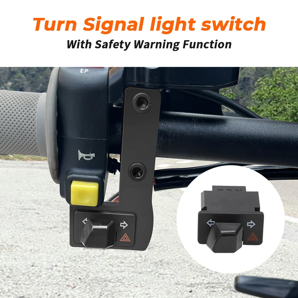 Front Street Legal Turn Signal Kit For Sur Ron Segway X160 X260 Talaria Sting HandleBar Dirt Bike ATV LED Turn Signal Switch