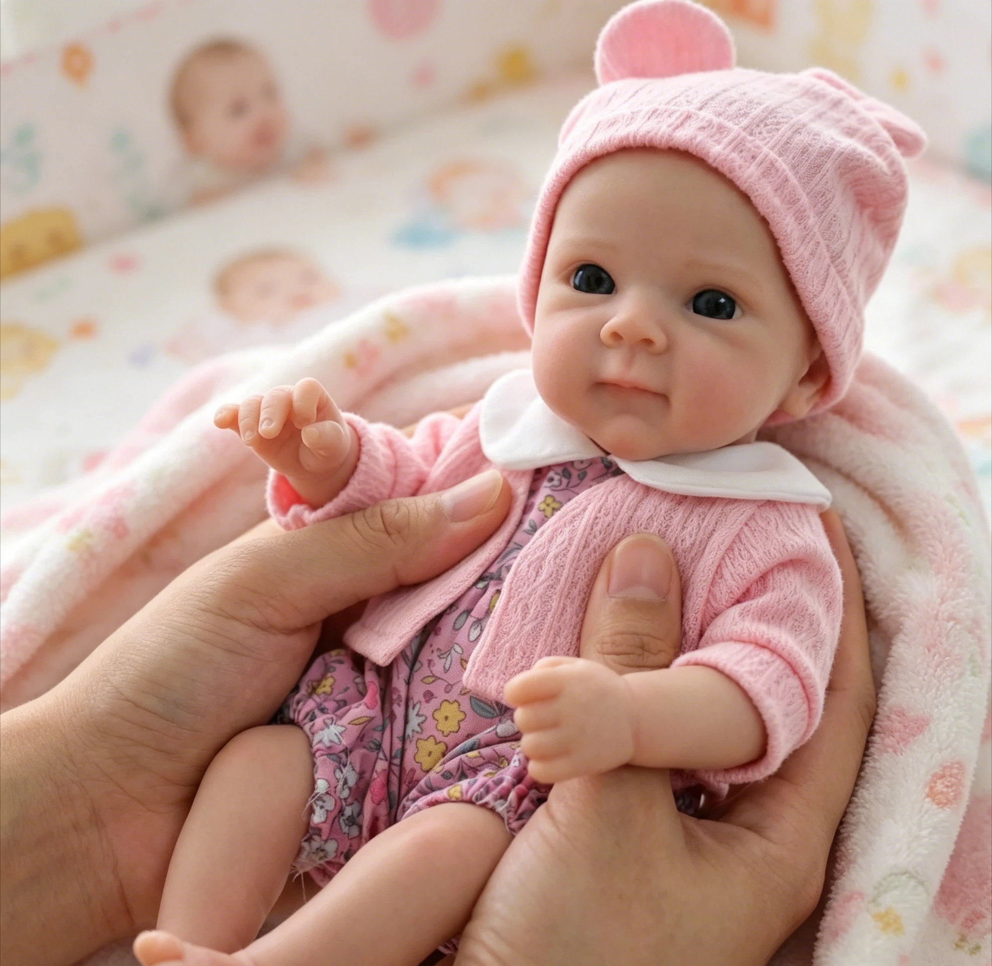 

NPK 12''Reborn Bettie Solid Super Soft Elastic Silicone Very Soft Touch 3D Skin Lifelike Collectible Art Doll