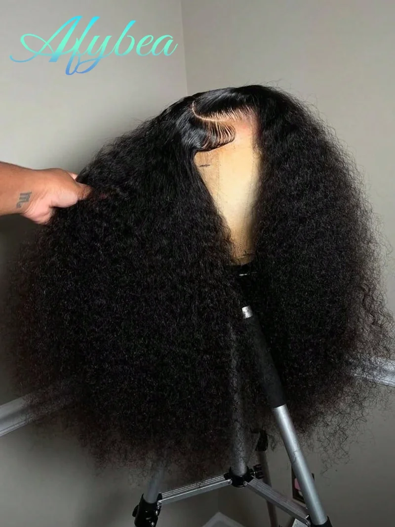 

Кудрявые парики из 100% натуральных человеческих волос, плотность 200%, 13x6 HD кружевные фронтальные парики, 30-40 дюймов, предварительно прорезанные, бразильские, с глубокой волной, для женщин