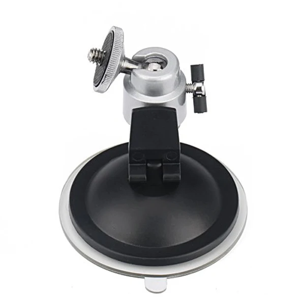 

Portable Car Mount Tripod Holder for Mini Camera Camcorder Stand Suction Cup Lock Knob 360 Swivel Action Dashboard