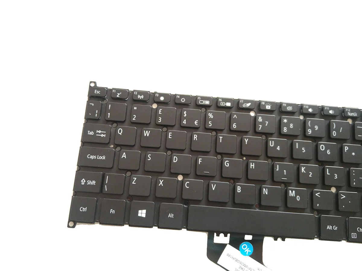 Imagem -03 - Teclado Retroiluminado do Reino Unido para Acer Swift N19c4 N19h4 N19h3 Sf314 41 Sf31442 Sf31457 Sf314-57g Sf314-56g Sf314-58