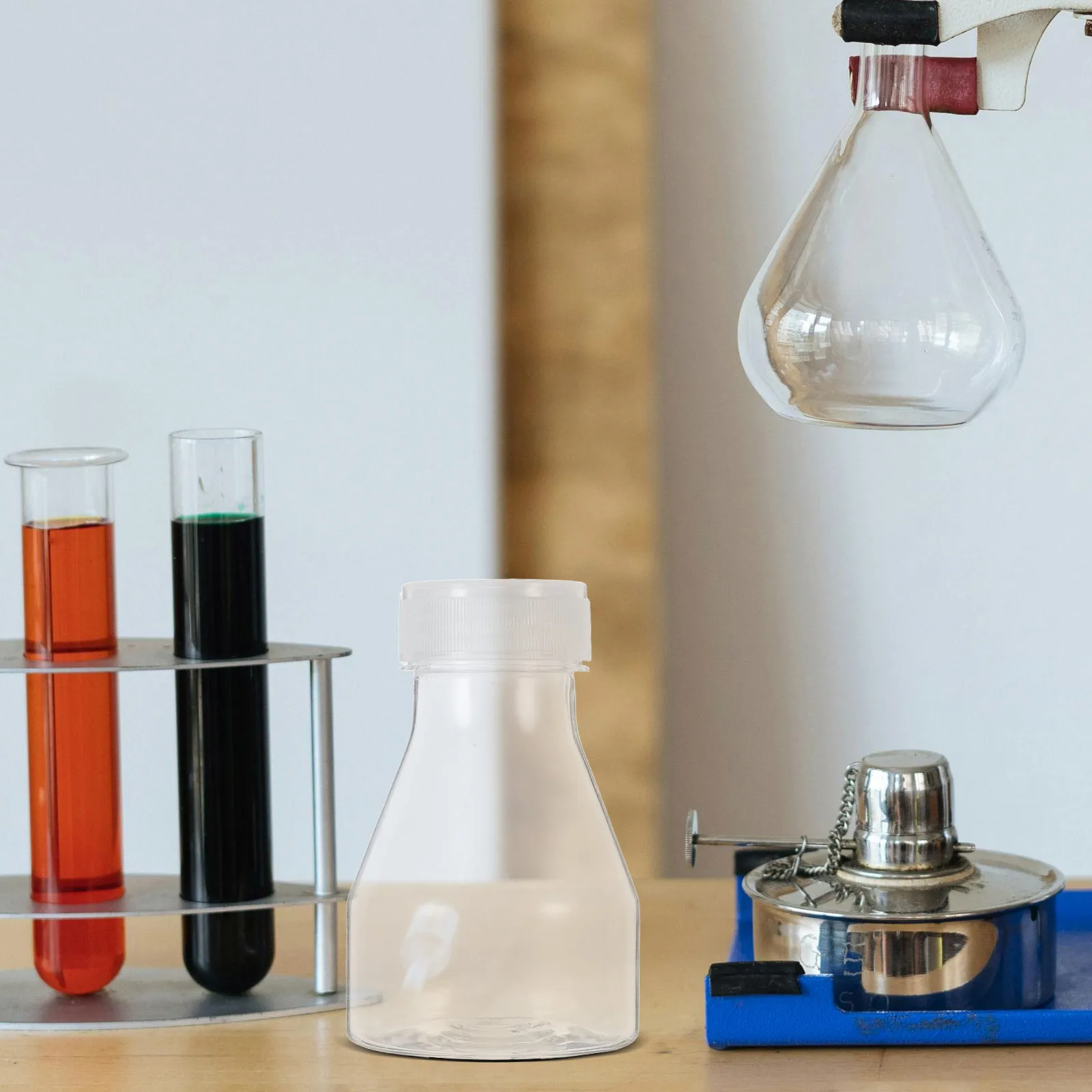 

2pcs High-Temperature Resistant Plastic Sample Bottles Laboratory Containers For Cell Tissue Culture Reusable Ergonomic