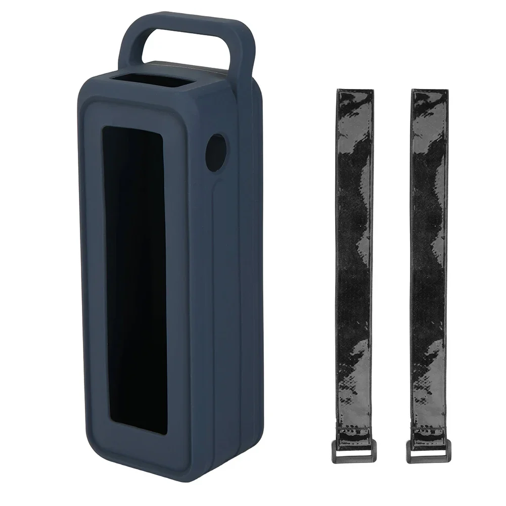 Portable Silicone Case with Hook Straps and Carry Handle for Anker 27 650mAh Power Bank Designed for Active Lifestyle