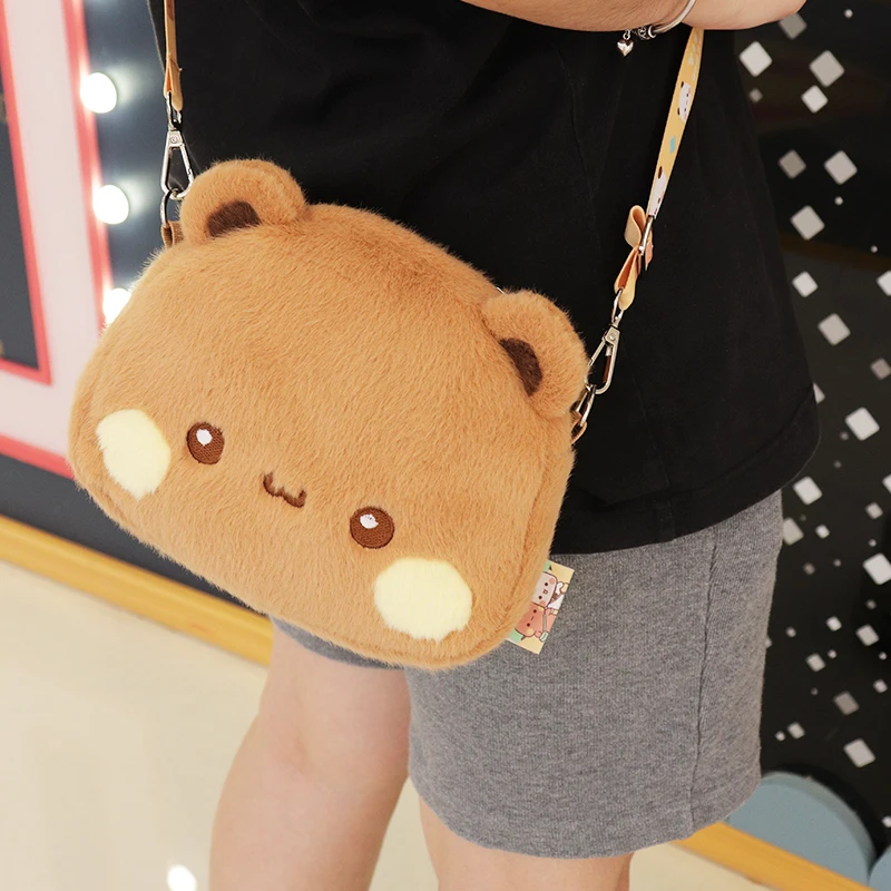 Yier Bubu Perifere Pluche Rugzak Nieuwe Kawaii Crossbody Tas Schoudertas Cartoon Schattige Rugzak Echte Maiden Heart Tas Cadeau