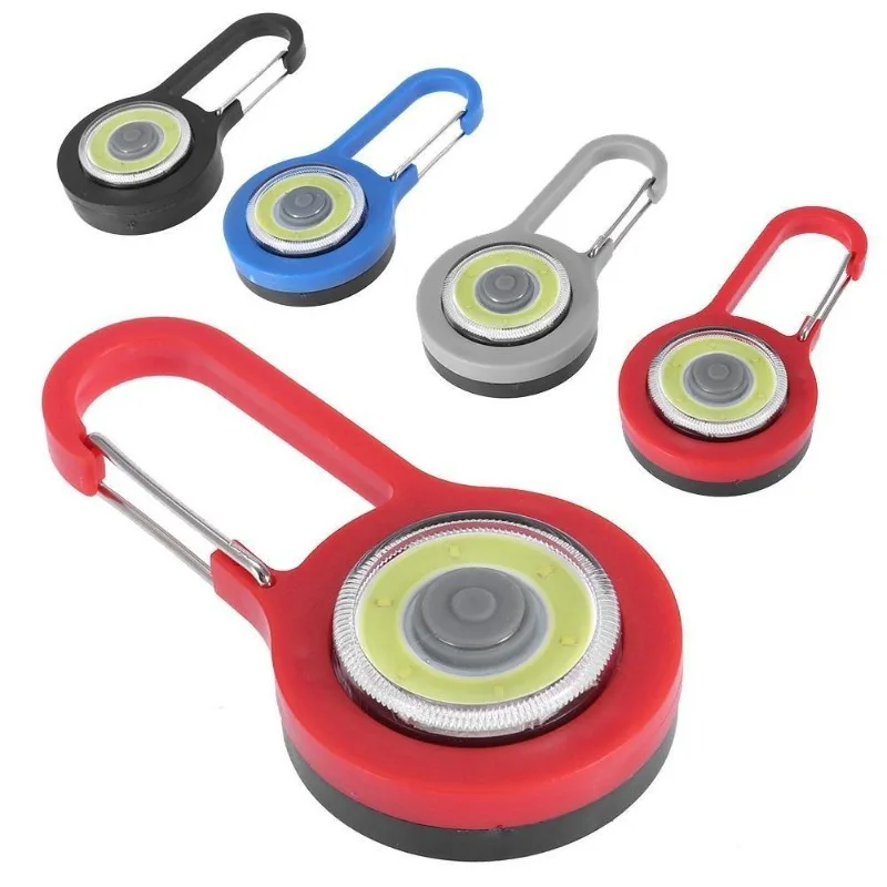 

Portable LED Flashlight with Tongue Lock, Keychain, Flashlight, 3 Modes, Emergency Tent Light, Backpack