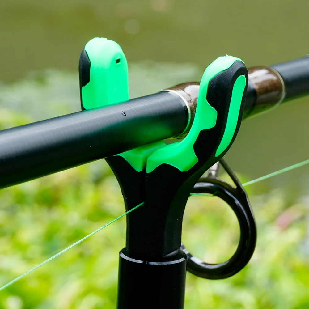 HIRISI Fishing Rod Y Head Soft EVA Anti Scratch Rod Holder Rest for Carp Fishing Bank Stick Pole Support Accessories AC208