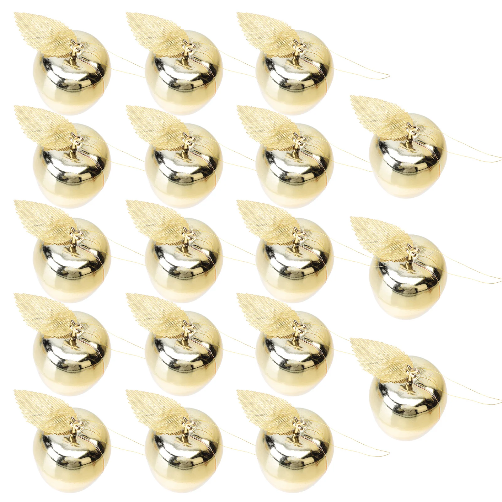 

24 Pcs Christmas Apple Decorations Apples Pendant Hanging Ornaments Fake for Tree