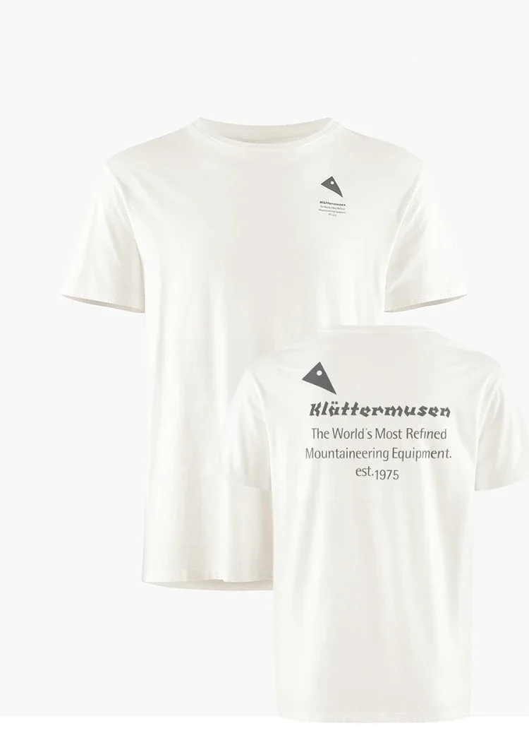 Double-sided printed outdoor hiking pattern men's short-sleeved hiking casual T-shirt, cotton short-sleeved hiking T-shirt