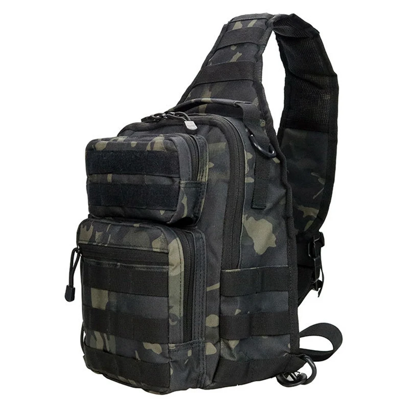 Taktische Brusttasche Einzelne Schulter Messenger Bags Outdoor Camouflage Reiserucksack Männer Frauen – Detail 4