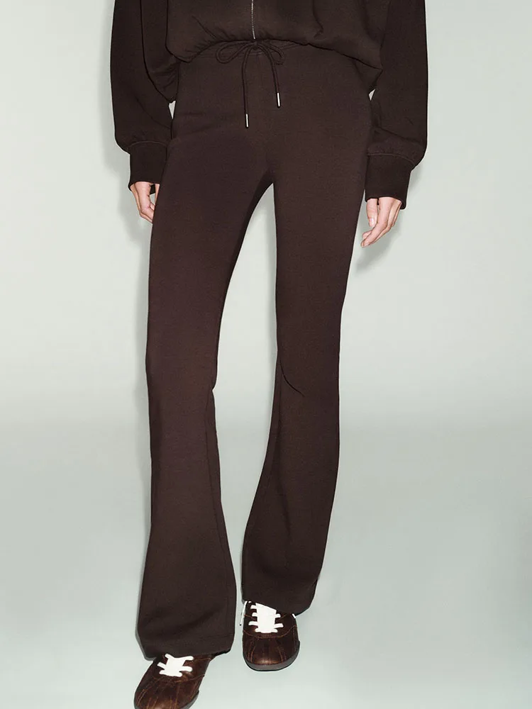 جديد 2025 الشتاء المتشابكة المرأة Jaet متوهج السراويل العرقية المرحلة زي Faionable السيدات الملابس العصرية الزي