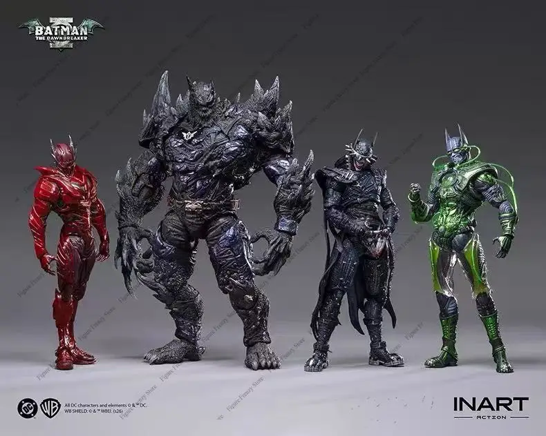 Neue INART Action BATMAN THE DAWNBREAKER Figuren Dark Nights: Metal The Devastator 1/12 Anime Figur Mol Collection