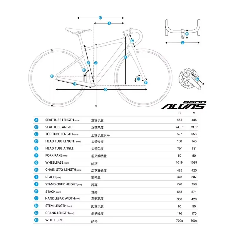 F.YUZE B600 دراجة الحصى 10 سرعات 700x40C دراجة الطريق خفيفة الوزن من سبائك الألومنيوم مع فرامل قرصية هيدروليكية #6