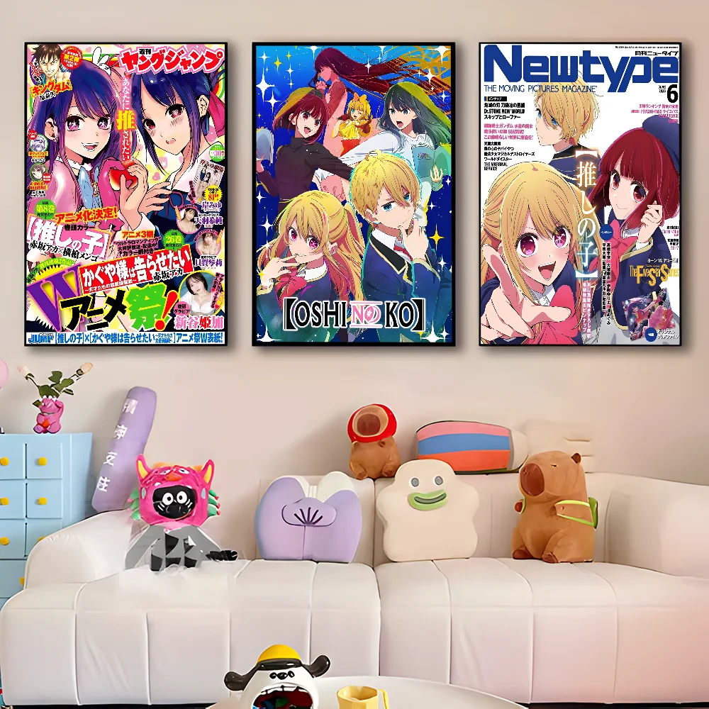 Oshi-no-Ko Anime Anime Posters Sticky HD Quality Poster Wall Art Painting Study Wall Decor
