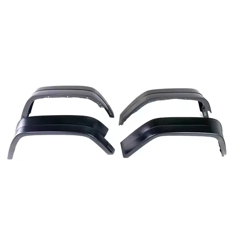 New W464 G Class 4X4 Style Fenders Plain Twill Fit Car Exterior Carbon Fiber Wheel Brow Arch G63 Fender Flare Carbon Black