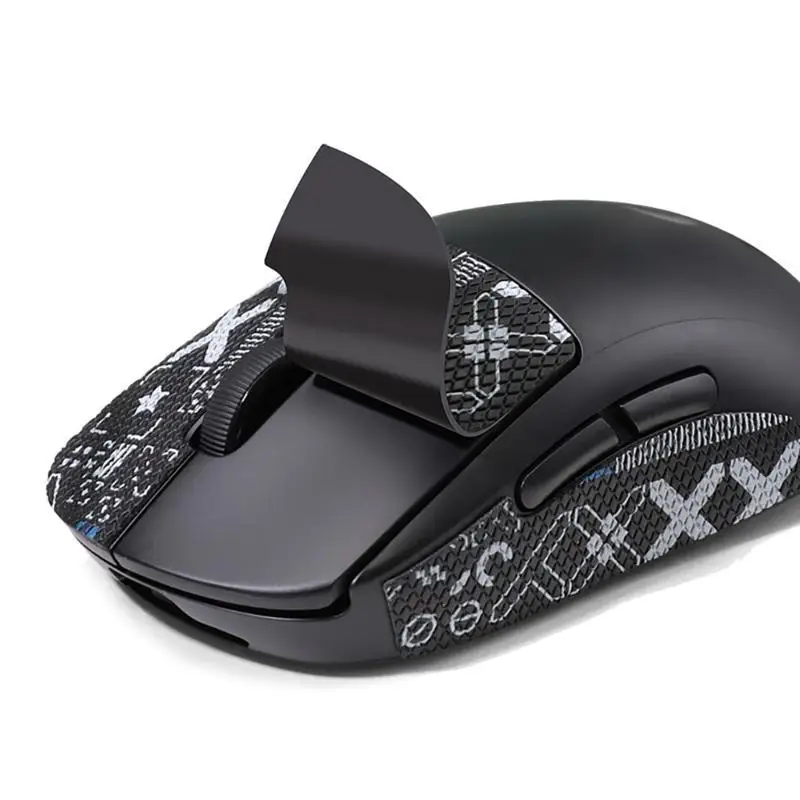 652F GPW Gaming Mouse Anti-Slip Grip Tape Sweat Resistant Tape Pads Mouse Side Moisture Wicking Stickers Side Grips