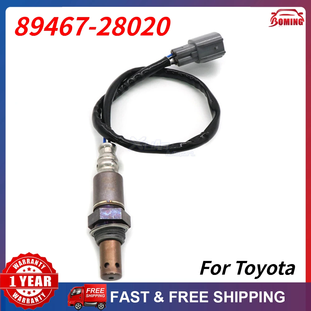 

NEW Air Fuel Ratio Oxygen O2 Lambda Sensor 89467-28020 8946728020 For Toyota ISIS ANM1 ZGM1 ZNM10 NOAH VOXY AZR6 89467 28020