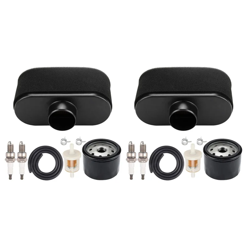 18X Engine Lawn Mower Tractor Air Filter Oil Filter Set Suitable For Kawasaki FR691V FS481V FR651V 11013-7047-A78G