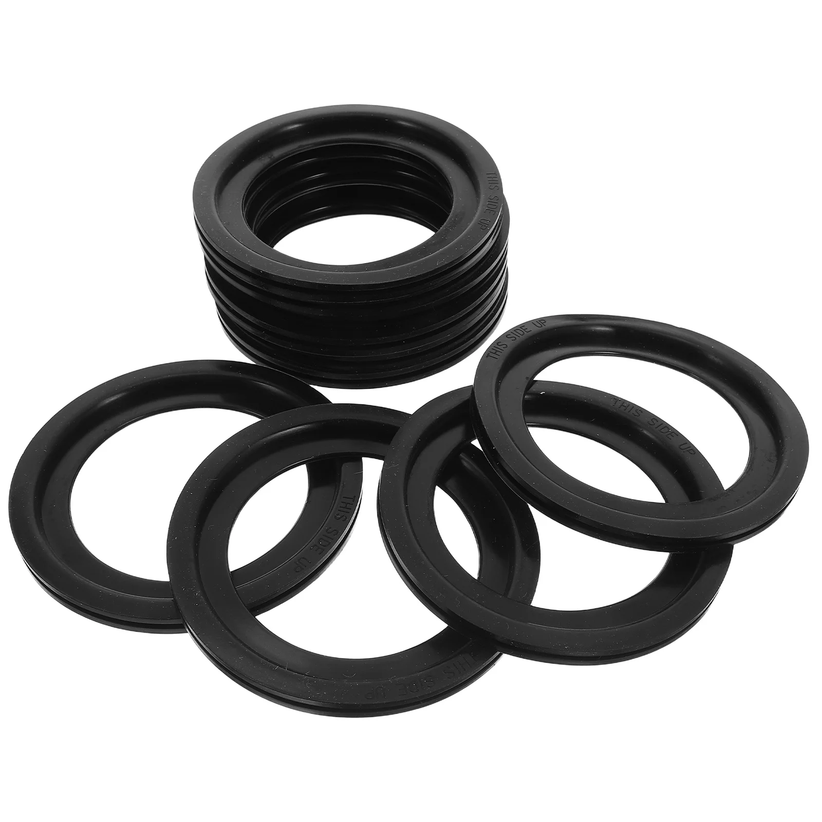 

10Pcs Rv Toilet Seal Replacement Rings Silicone Gasket 68mm Inner Diameter for Camper Rv Toilet Parts Enhanced Performance Noise