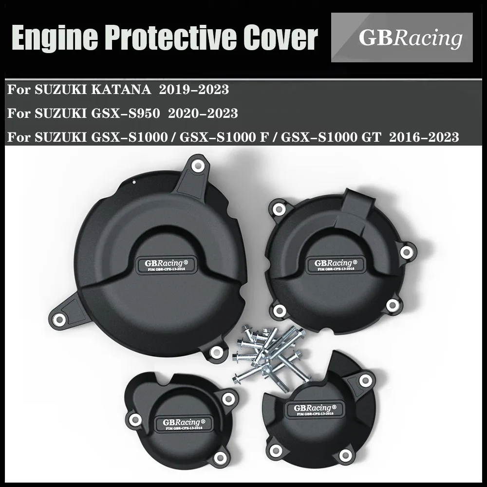 Engine Protection Cover For Suzuki GSX-S1000 GSX-S1000F 2015-2023 GSX-S1000GT 2016-2023  KATANA 2019-2023 GSX-S950 2020-2023