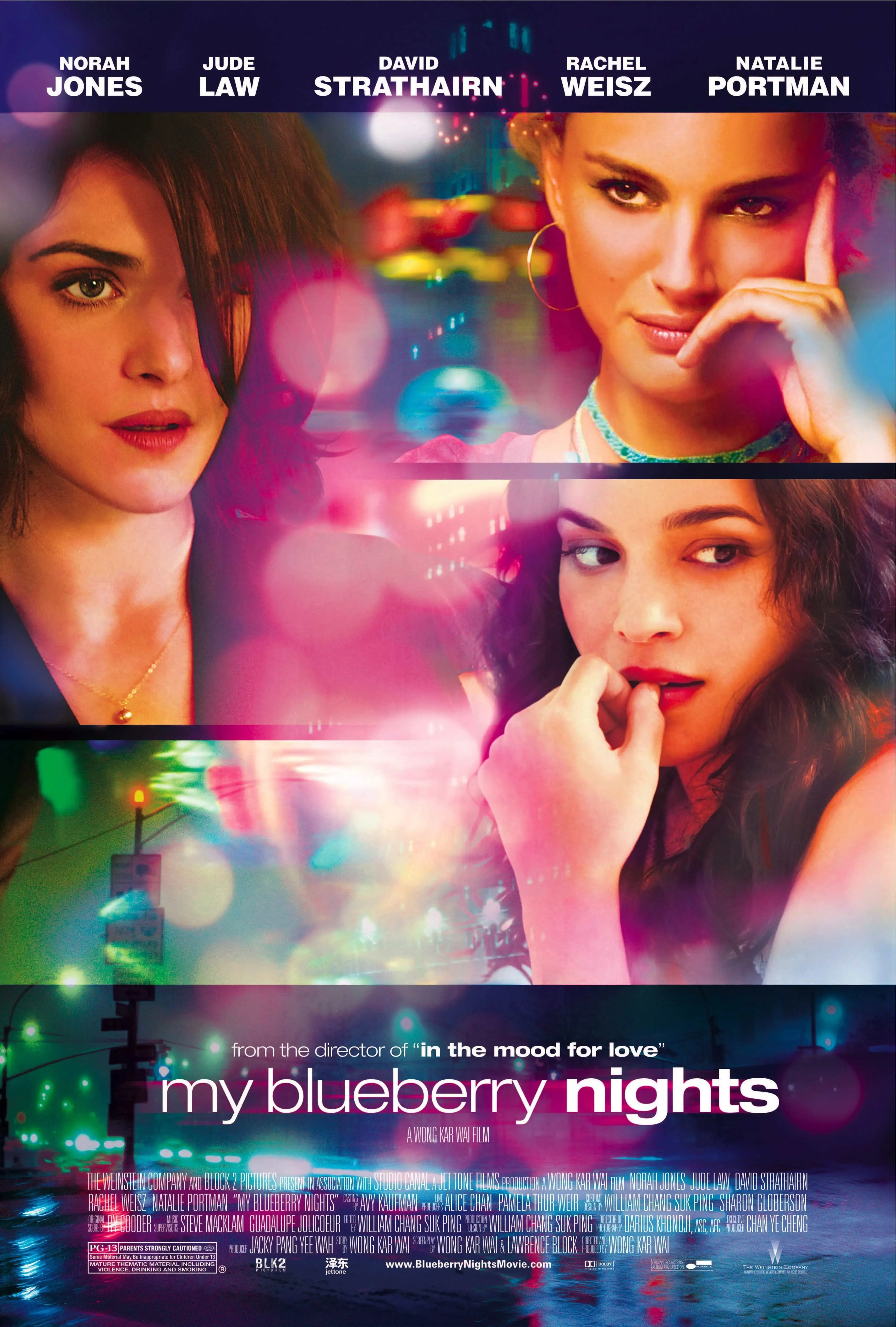 Movie My Blueberry Nights (2007) Silk Poster custom Home Decorative Wall Painting