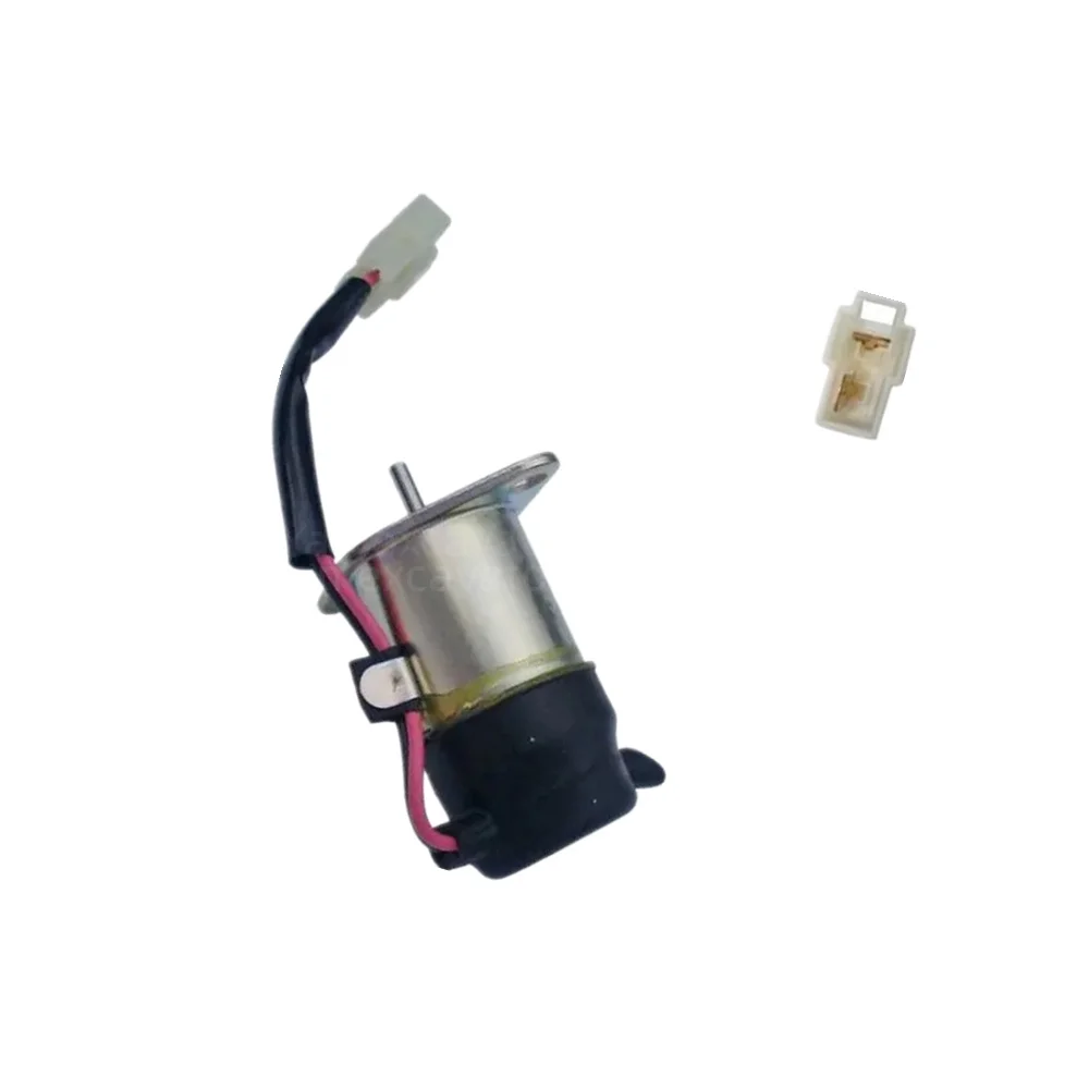 

For 16271-60012 16271-60010 Kubota U15 20 30 35 Flameout Solenoid Valve Switch Fuel Stop Valve Mini Excavator Parts