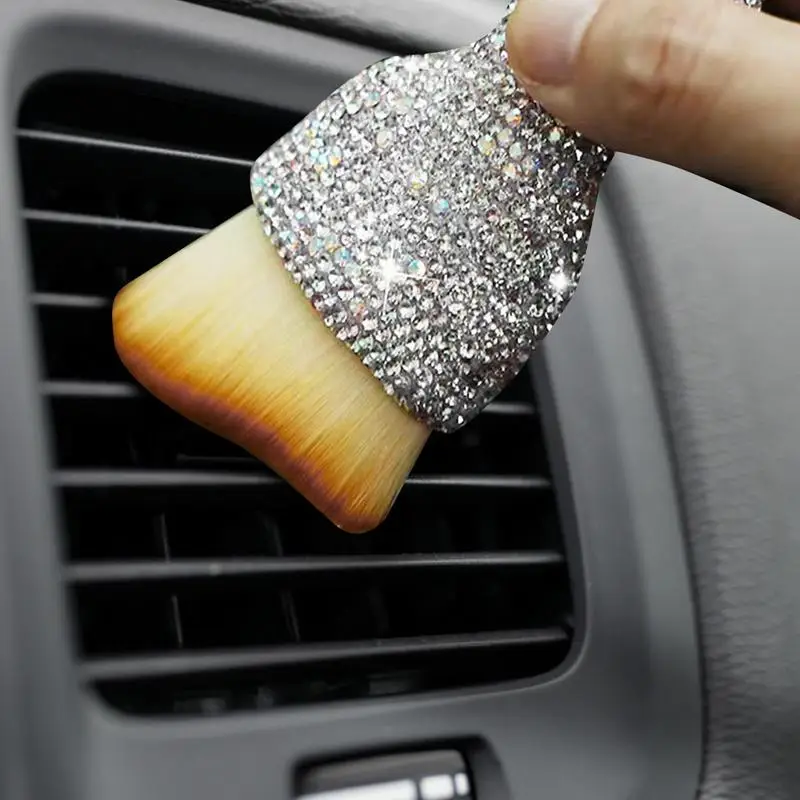 

Car Interior Cleaning Brush Multifunctional Curved Design Dirt Dust Clean Brushes Car Brush For All Corners Sofa Auto Screen