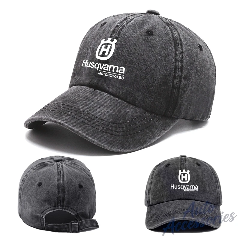

Retro Outdoor Baseball Cap Casual Sport Sunscreen Hat Motorcycle For Husqvarna Supermoto Enduro 901 701 Svartpilen Vitpilen 401