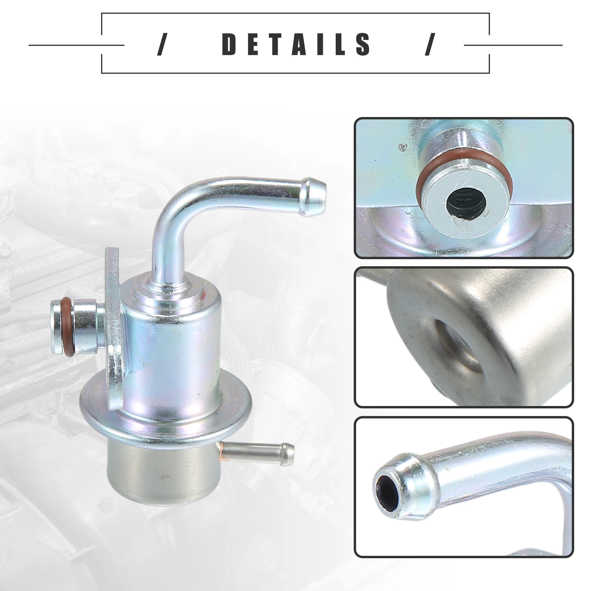 منظم ضغط حقن وقود السيارة UXCELL لدودج B250 1988-1991 رقم المعدن MD305927 #6