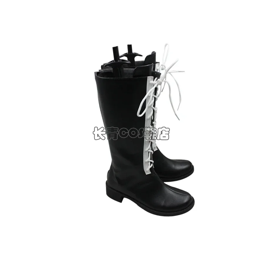 Rokudō Mukuro HITMAN REBORN Cosplay Shoes Comic Anime Game Cos Long Boots Cosplay Costume Prop Shoes for Con Halloween Party