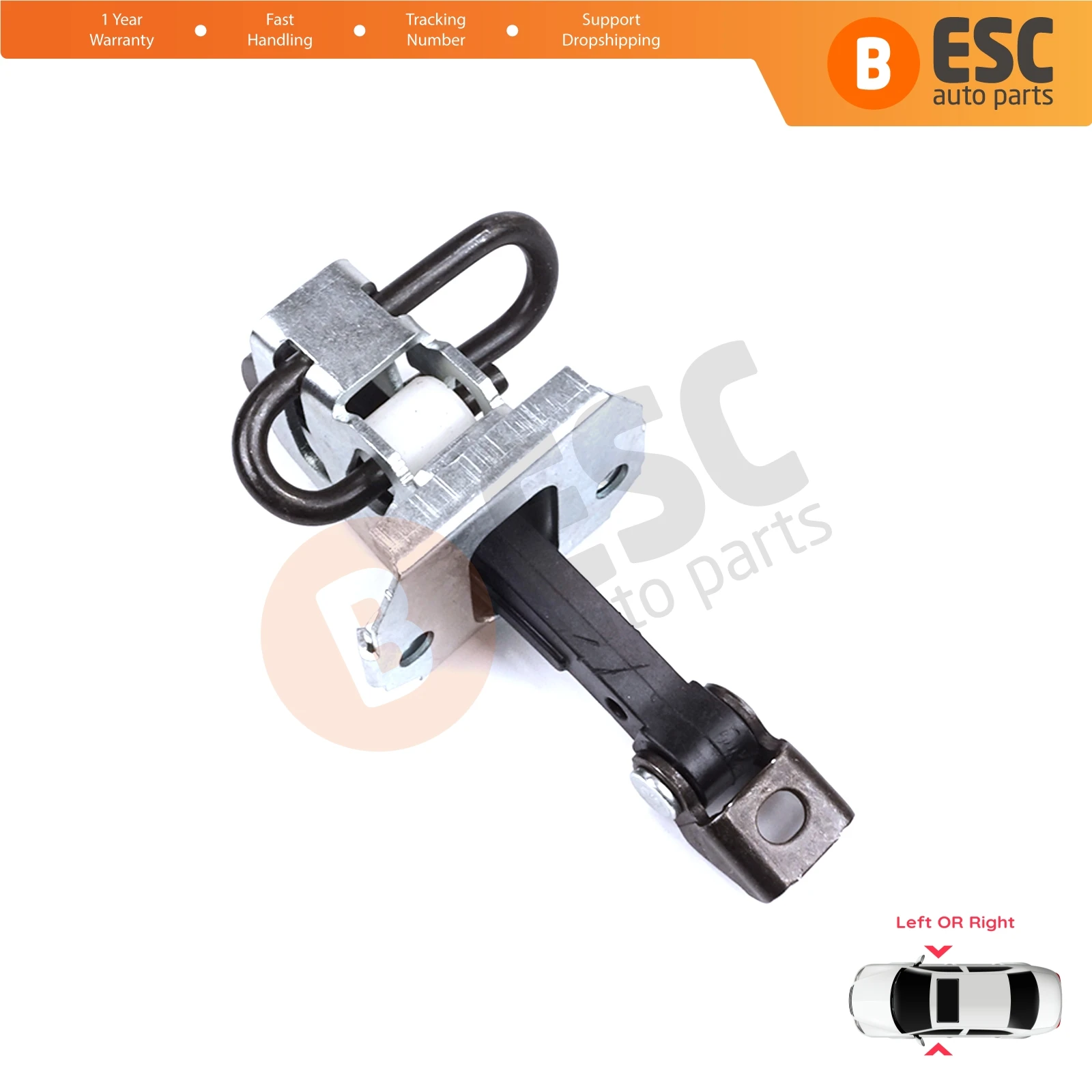 

EDP1337 Door Hinge Brake Stop Check Strap Limiter for BMW 3 E46 Coupe Convertible 2000-2006 Pre-Facelift 51218204173