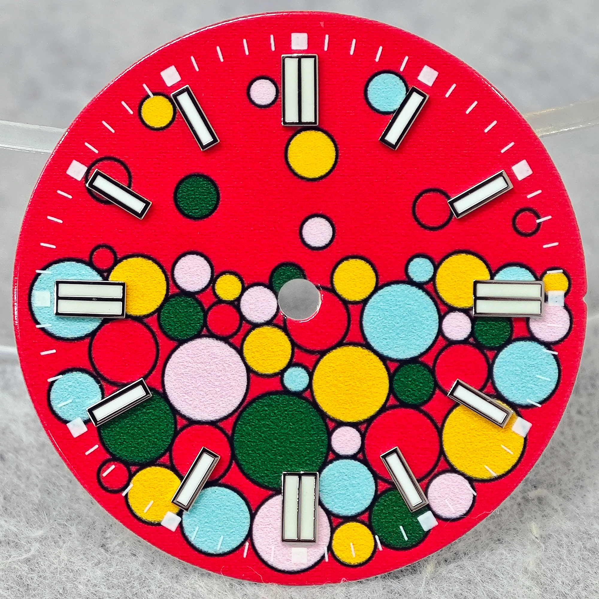 NH35 dial balloon pond porcelain baking paint process high-quality dial for NH35/8215/2824 movement