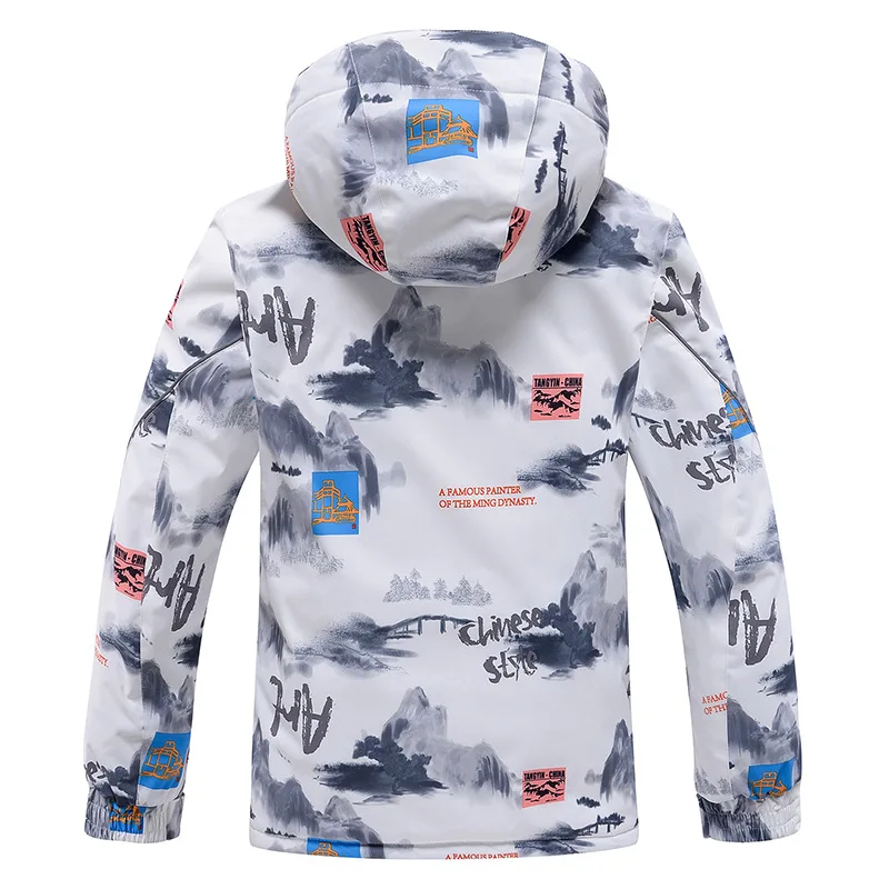 Neue Kinder Ski anzug Mädchen Snowboard jacke Jungen verdickt warme Kinder Ski Set Schnee hose wind dichte wasserdichte Winterkleid ung