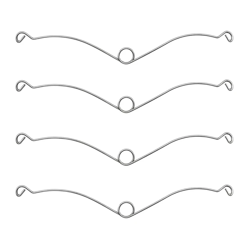 Förderung! 4 Stück S 99140208   Kühlergrillfedern-Clips, passend für Ventilatoren, Badezimmer-Deckenventilator, Lichteinheit, kompatibel mit Kühlergrillfedern