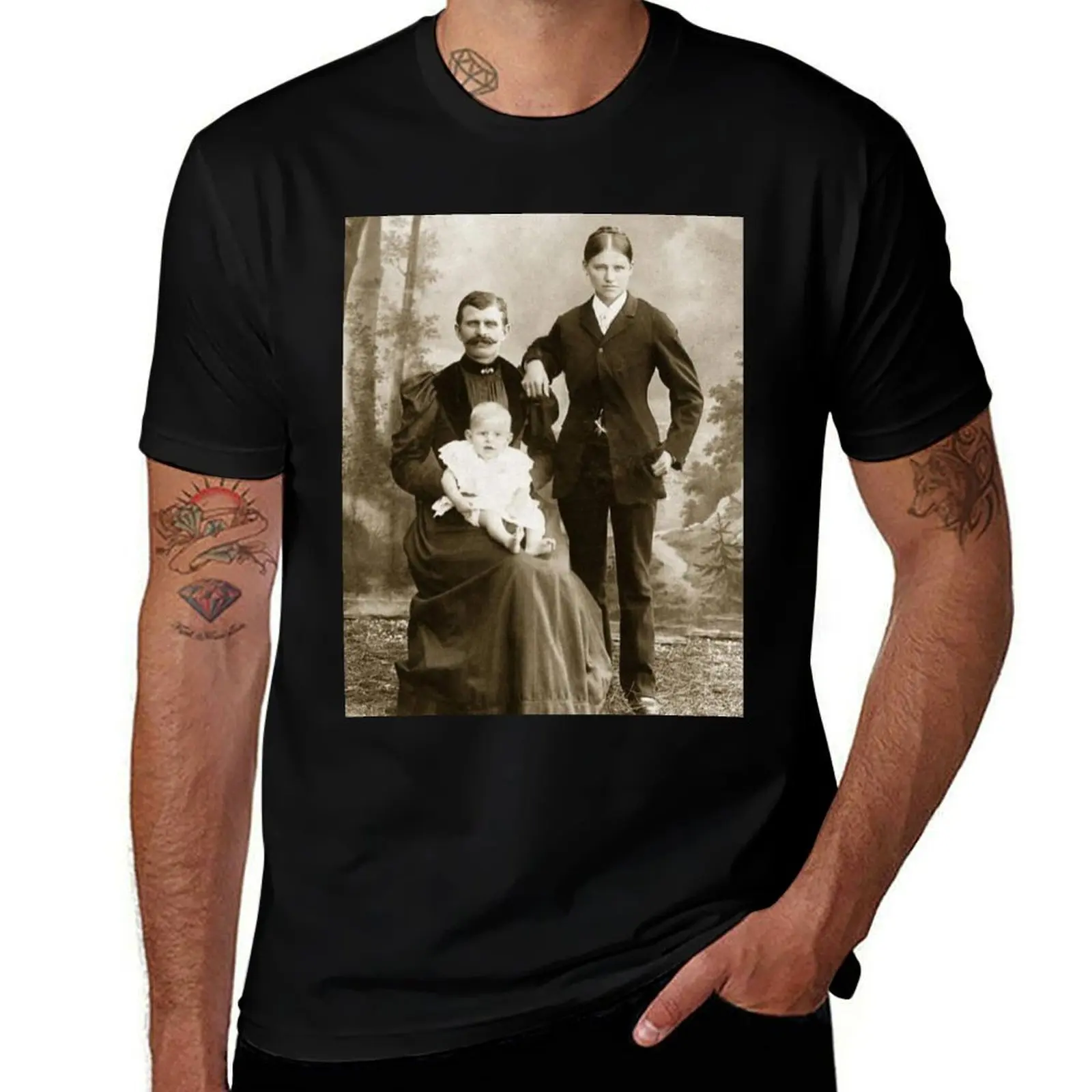 

Vintage Drag T-Shirt Casual Lightweight Short Sleeve Top