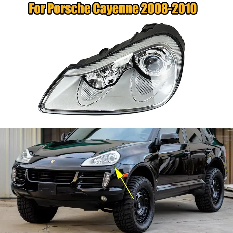 For Porsche Cayenne 2008 2009 2010 Car Front Hernia Headlight Headlight Assembly Car Accessories