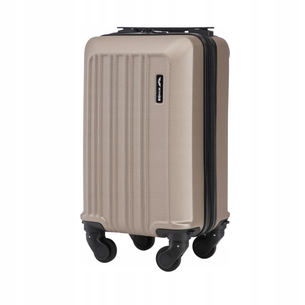 Maleta Cabina WINGS Harrier 40x20x25 cm ABS + 4 ruedas 360 asa telescópica desmontable 20 L Ryanair Wizz Air
