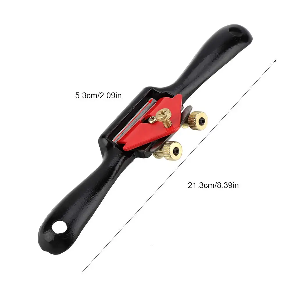 9inch Manual Planer Adjustable Metal Blade Cutting Edge Spoke Shave Wood Craft Planers Woodworking Hand Tools Carpentry Tools