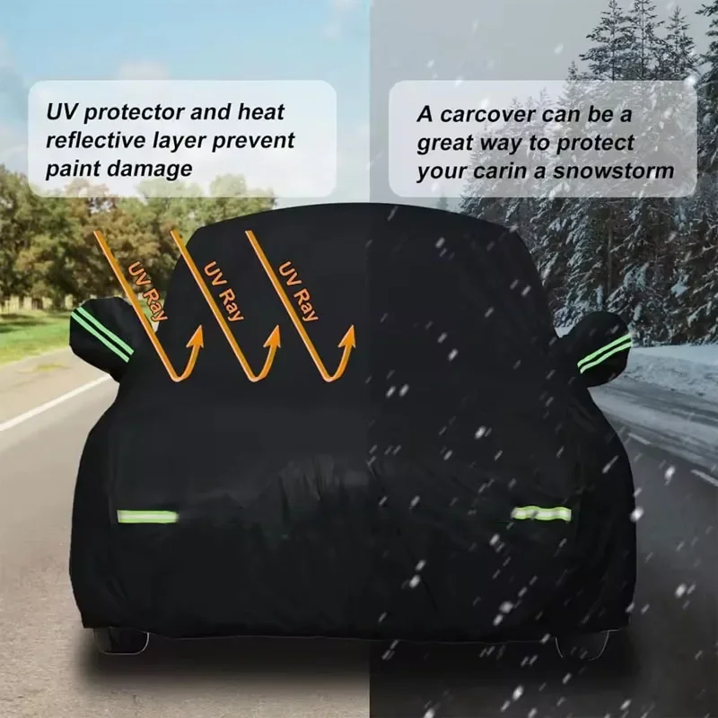 Car Cover Anti-UV Sun Shade Rain Snow Dust Protection Cover For Porsche 718 Boxster Cayman Spyder 2016-2025 Increase defense