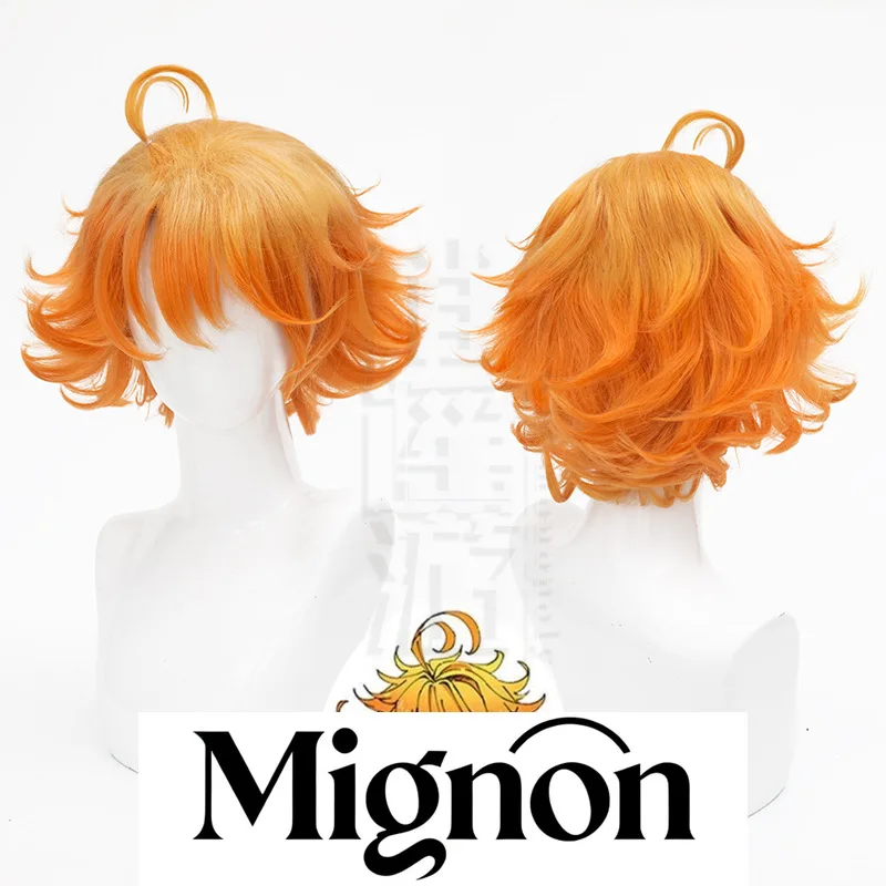 

Обещанный Неверленд Эмма Норман Рэй парик для косплея школьный аниме подарок на Хэллоуин