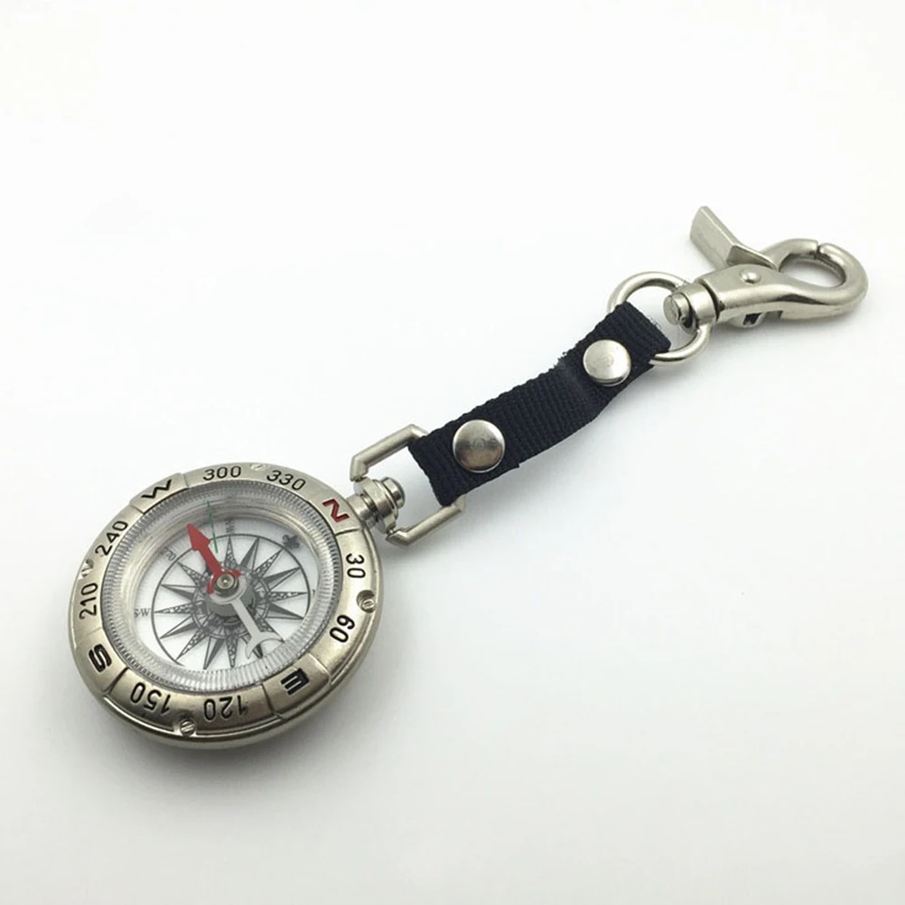 

Vintage Style Pocket With Lanyard Lightweight Mini Outdoor Survival Hiking Camping Compass Portable Precision Bearing Measuring
