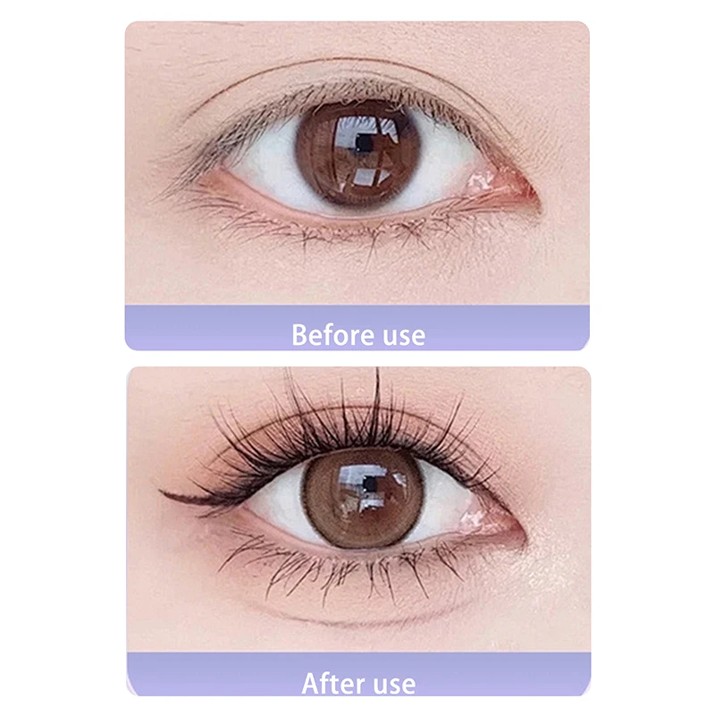 Nieprzylepne sztuczne rzęsy samoprzylepne DIY segmentowe przedłużanie rzęs anime narzędzie powiększające oczy
