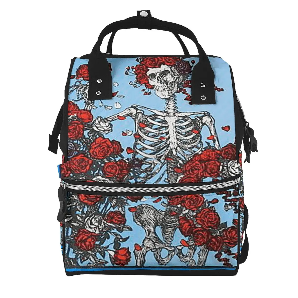 Grateful Dead Rock Band Student Backpack School Bag Hiking Travel Daypack for Men Women Bookbag Shoulder Bags