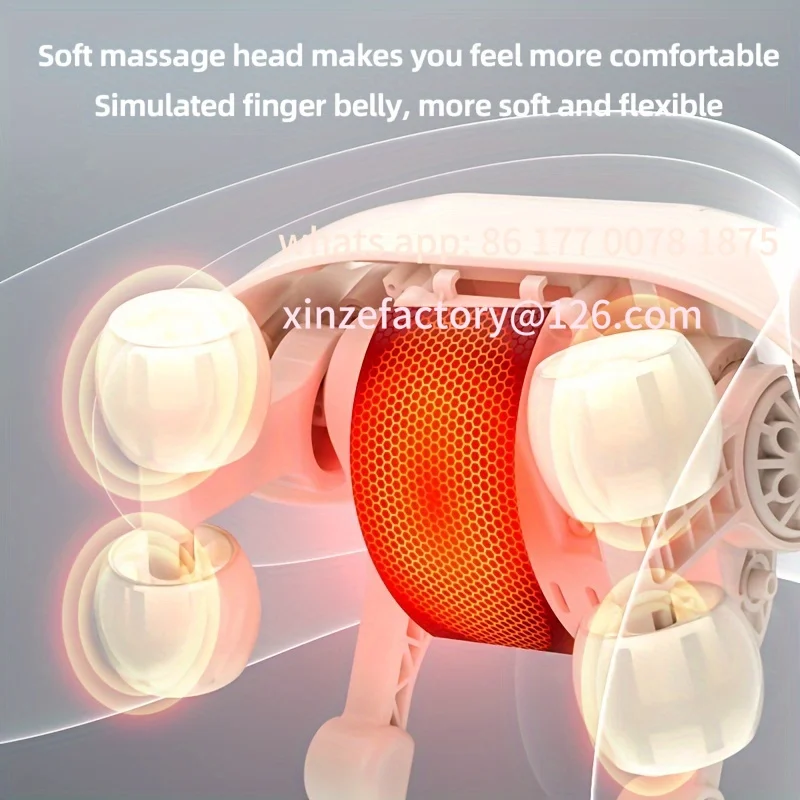 

Customizable Electric Neck And Back Massager Wireless Neck And Shoulder Kneading Massage Pillow Trapezius Neck Cervical Back Mas