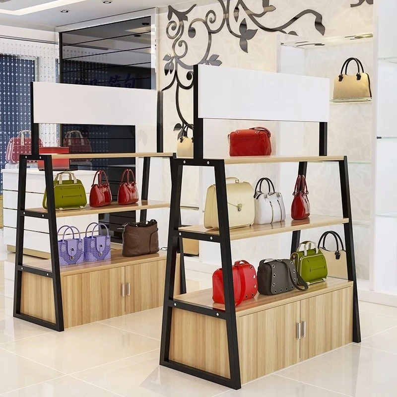Supermarket Shelf Storage Multi-layer Display Cabinet Store Convenience Store Single-sided Double-sided Zhongdao Cabinet Snacks