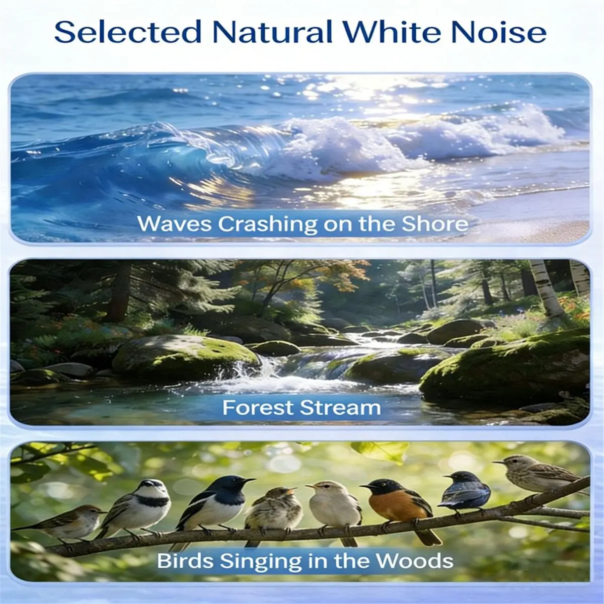 DTC5 2PCS Under Pillow Sleep Speaker Bluetooth5.4 with Timing White Noise HiFi Stereo Audio UltraThin Under Pillow Soundbar